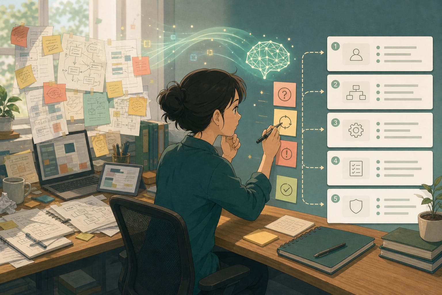 ภาพประกอบ: เปลี่ยน note ดิบจากงานจริงให้กลายเป็น SOP และ checklist ที่ทำตามได้