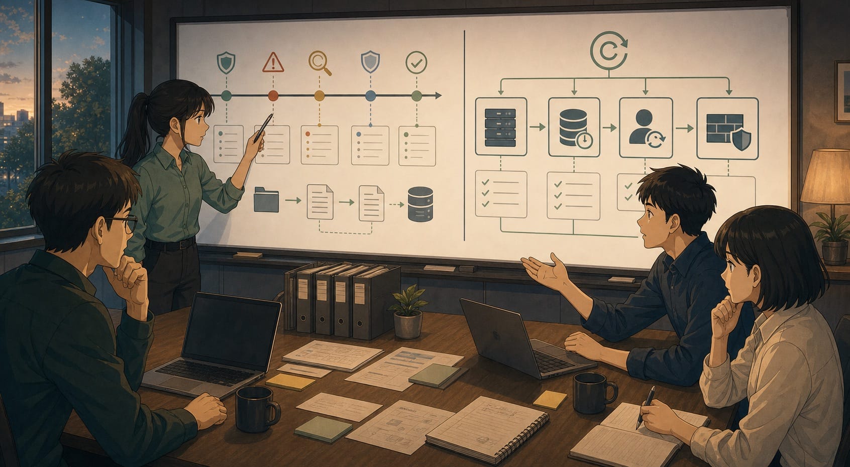 ภาพประกอบ: ทีมใช้ incident timeline เพื่อแยก root cause, impact และขั้นตอน recovery