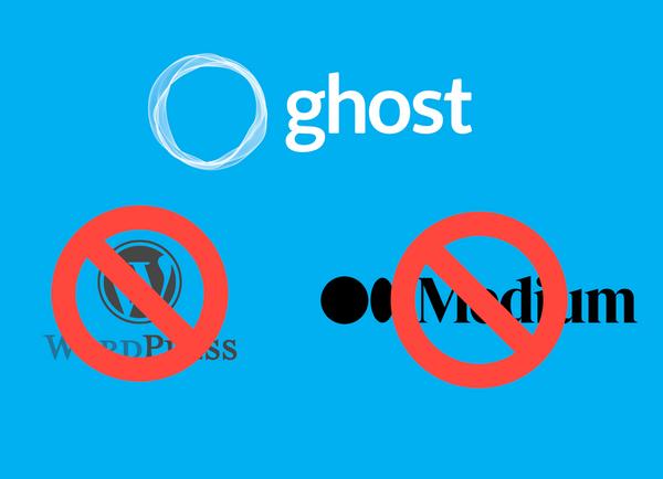ทำไมถึงเลือกใช้ ghost เป็น platform การเขียน blog